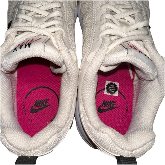 Nike Air Max‎ AP CU4870-005 Fireberry/Beige White Shoes Women's 8.5 Worn 1x $193 - Picture 9 of 11